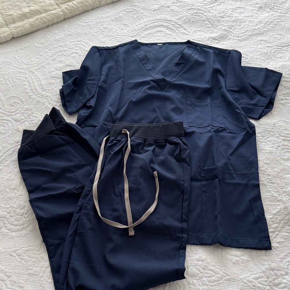 Brand New Navy Blue Scrubs